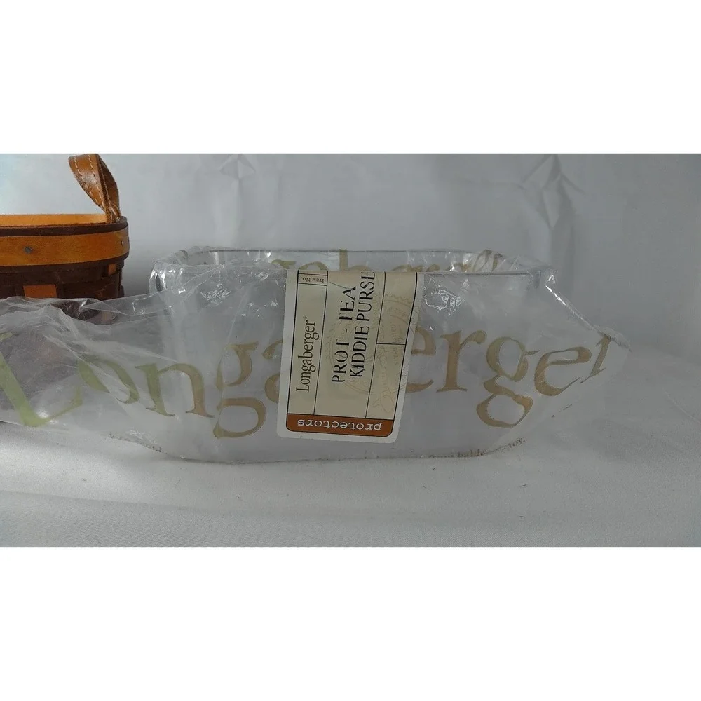 Longaberger Woven Traditions Tea Basket Set -‎ Rich Brown